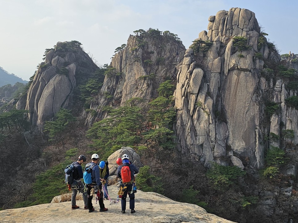 도봉산 등산, 낭만길 릿지 가을 산행