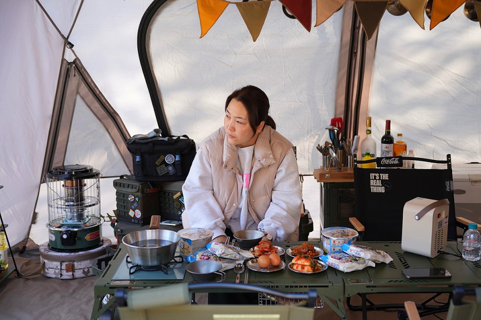 캠핑요리로 시원칼칼 농심 사천백짬뽕 간편한 캠핑먹거리 추천