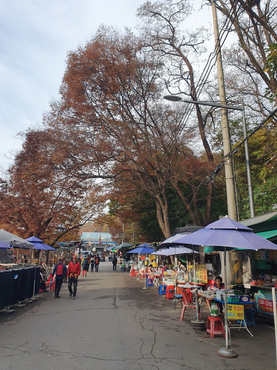 도봉산 등산, 낭만길 릿지 가을 산행