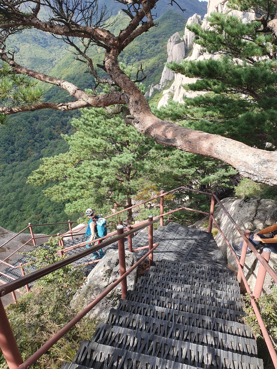 설악산 울산바위 나드리길 릿지 (지옥문~누운바위) 산행사진