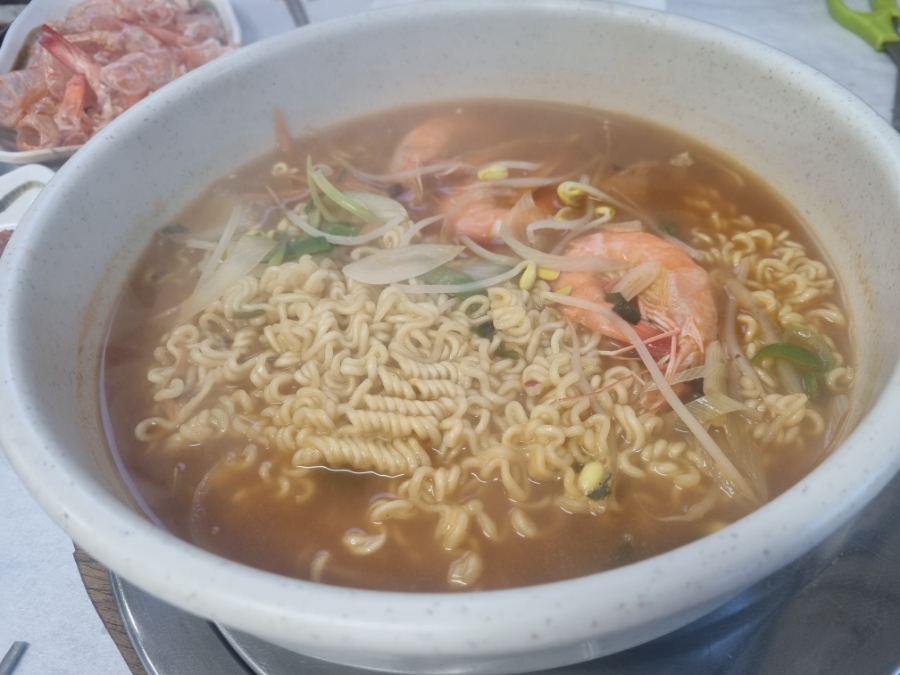 경남 고성 새우맛집 굴이랑새우랑