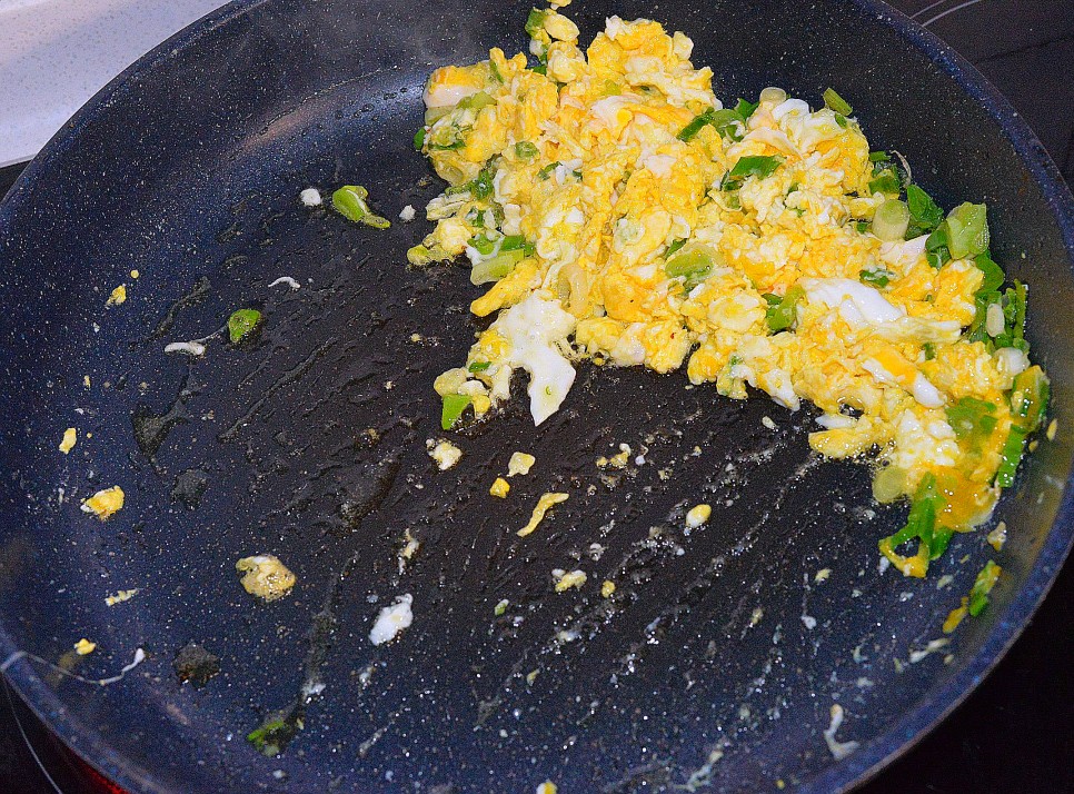 파기름 계란 볶음밥 만들기 대파 볶음밥 만드는법 간단한 아침메뉴 추천