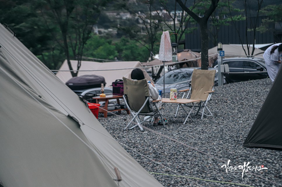 사계절 캠핑장박 중인 경주 문두리 캠핑장 캠핑후기