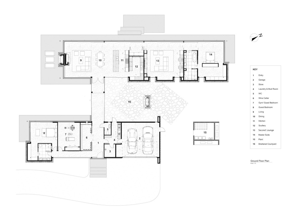 끝에서 끝까지! 실경 파노라마를 구현한 심플 디자인 주택, Bendigo Terrace House by Condon Scott Architects