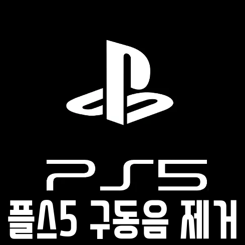 PS5/플레이스테이션5 - 삐소리 구동음 시동음 제거, 드디어 된다! 모든 유부남들의 소원이 이루어지다