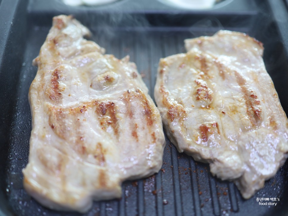 코스트코 고기 미국산 냉장목심로스 돼지고기 목살요리 목살구이