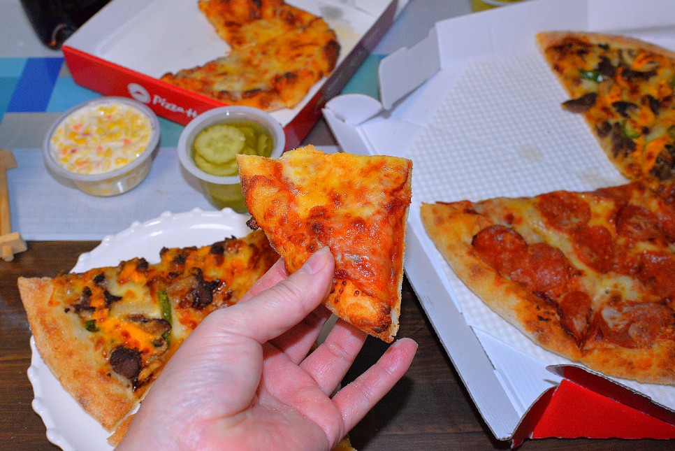 피자헛 상인점에서 5메이징 픽업 프로모션으로 피자헛 할인 피자 포장해본 후기