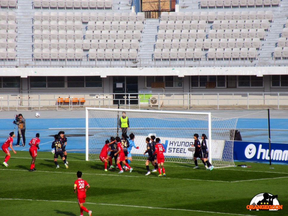 [2023.11.19 * 1/2, 전반전 화보] 수원 FC 위민 vs 인천 현대제철 레드엔젤스, 현대제철 2023 WK리그 챔피언결정전 1차전 ~ 경기 수원, 수원 종합 운동장