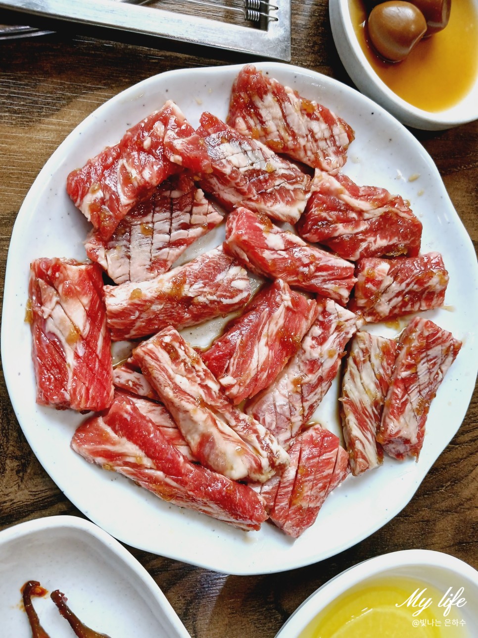 전주동산동맛집 김박사숯불갈비 숯불향 가득 소갈비살 돼지갈비 추천
