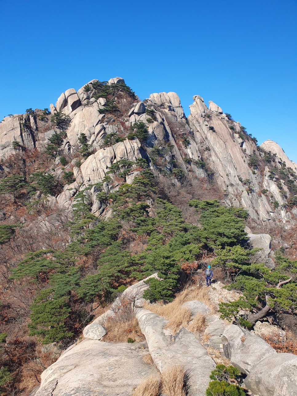 북한산 등산, 만경대 릿지 산행 (용암문~백운봉암문)