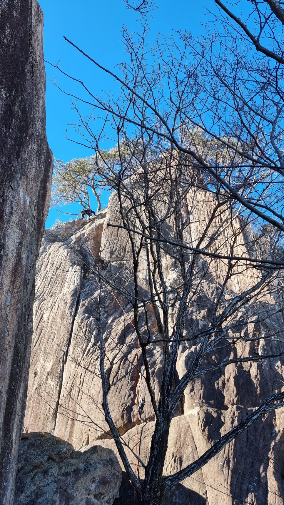 대둔산 등산, 솔내음길(1~5P) & 구조대길(칠성바위, 4p~9P) 릿지