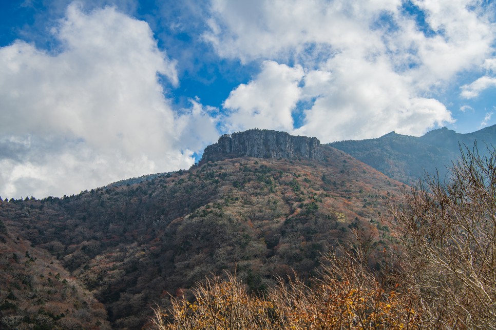 [한라산국립공원] 가을의 끝물에 만난 한라산