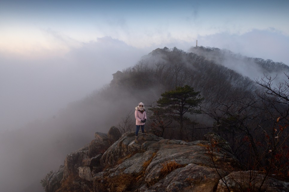 대둔산 일출, 최단 등산코스 태고사로 올라 만난풍경