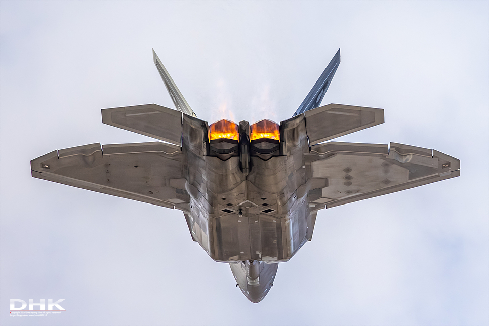 아덱스 2023 블랙이글스 에어쇼 외 F-22 등 전투기 사진들