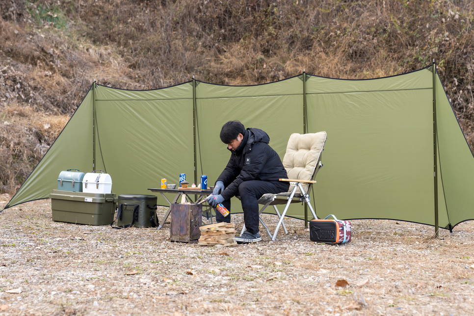 겨울 캠핑장갑 및 등산장갑 3M 프로그립 4000 동계 캠핑준비물