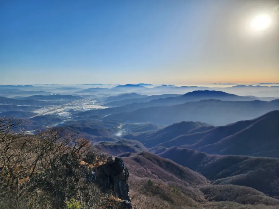 백두대간 28구간(괘방령-황악산-우두령-석교산-푯대봉-삼마골재) 산행('22.11.27)