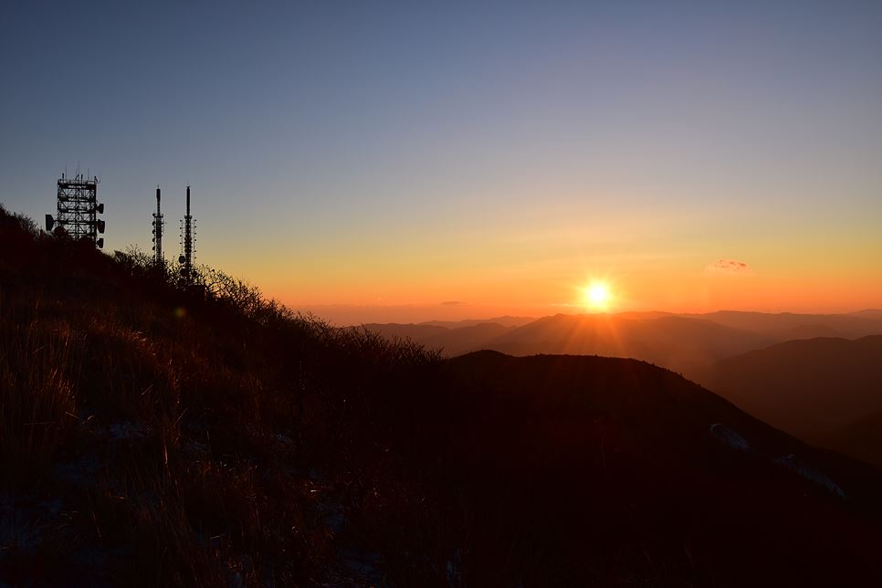 [태백산국립공원] 함백산, 가을이 끝날 무렵 일출과 조망을 즐기다