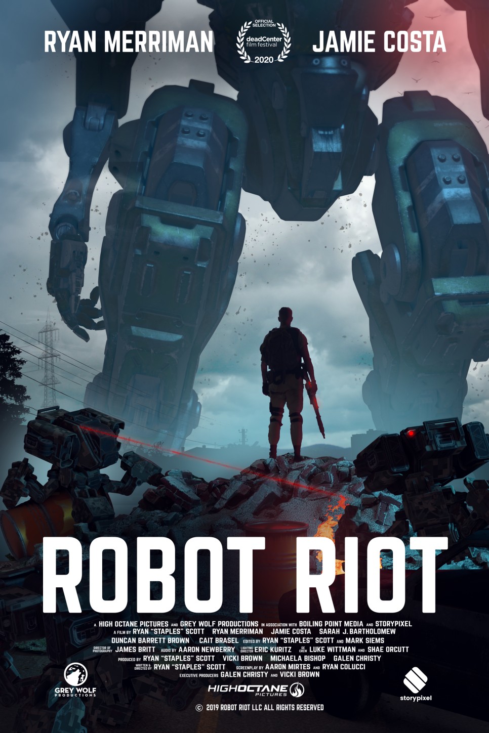 라이어트 : 기계들의 역습 / Robot Riot (2020년)