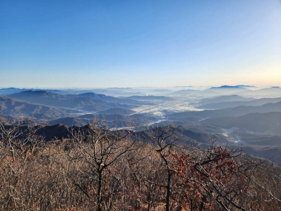 백두대간 28구간(괘방령-황악산-우두령-석교산-푯대봉-삼마골재) 산행('22.11.27)