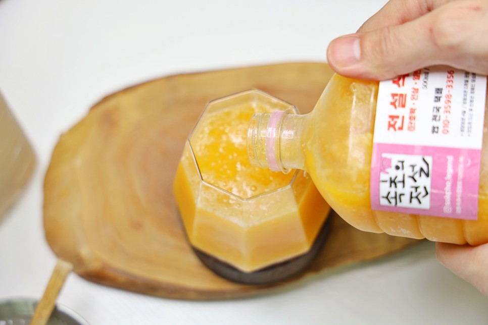 전통 한식디저트 건강음료 수제 단호박식혜 한국전통음식 다과상