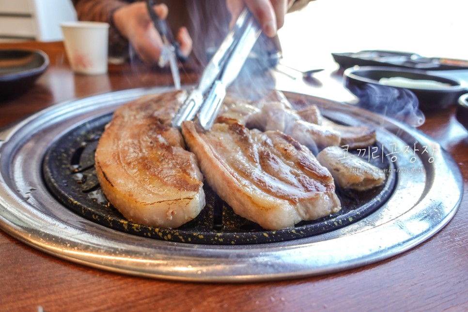 돼지곳간 인천 가성비 좋은 검단신도시고기집 막창까지 무한리필 되는 곳