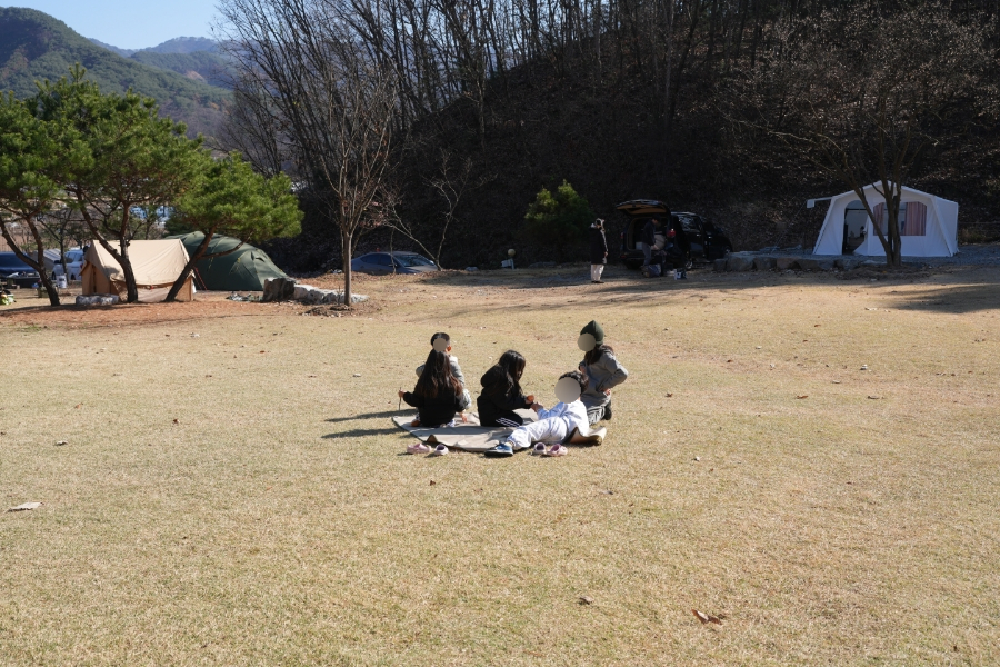 아이캠퍼 모태 캠퍼 꼬마들 겨울 가족 캠핑