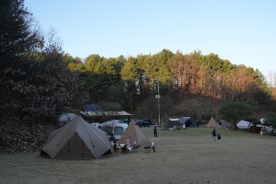 아이캠퍼 모태 캠퍼 꼬마들 겨울 가족 캠핑