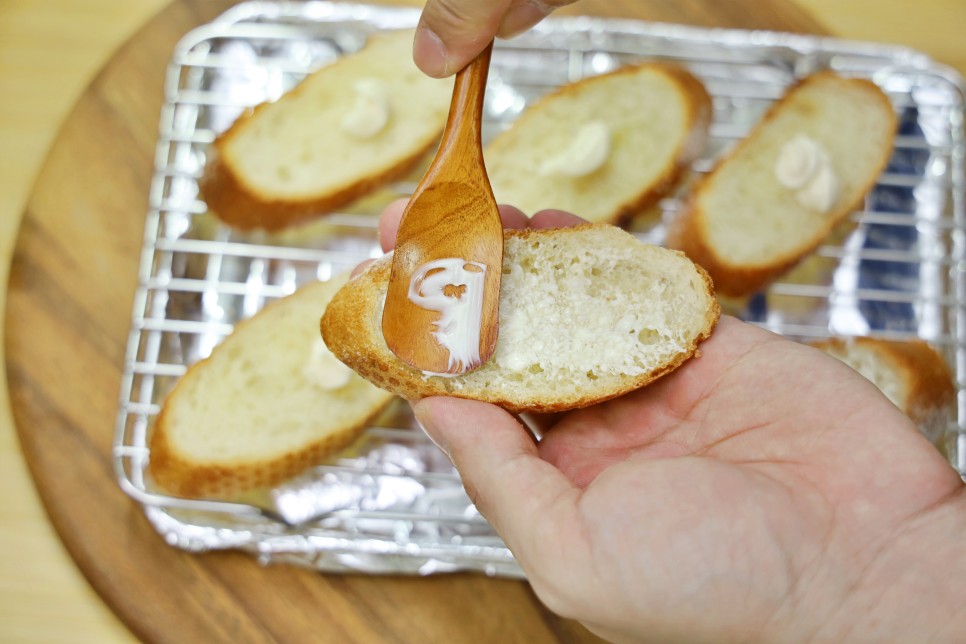 방울 토마토요리 브루스게타 바게트 오픈 샌드위치 만들기