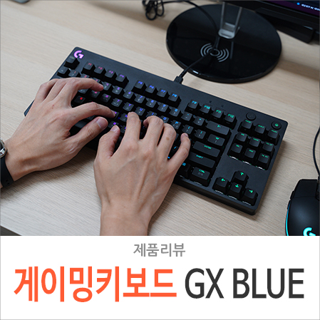 게이밍 키보드 로지텍 G PRO X GX BLUE 게임 플레이 리뷰