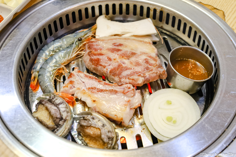 제주도 중문 흑돼지 맛집 넉넉했던 신우성 흑돼지