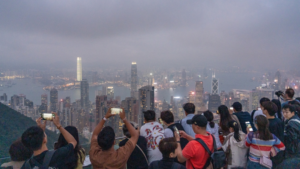 홍콩 가볼만한곳 피크트램 빅토리아피크 연말 홍콩여행