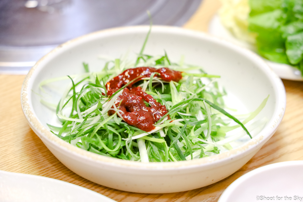 제주도 중문 흑돼지 맛집 넉넉했던 신우성 흑돼지