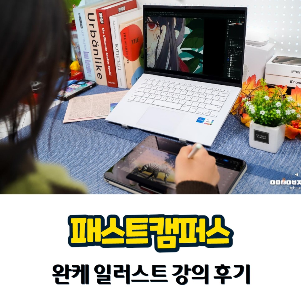 패스트캠퍼스 네오아카데미 온라인클래스 수강 후기 feat. 완케 일러스트