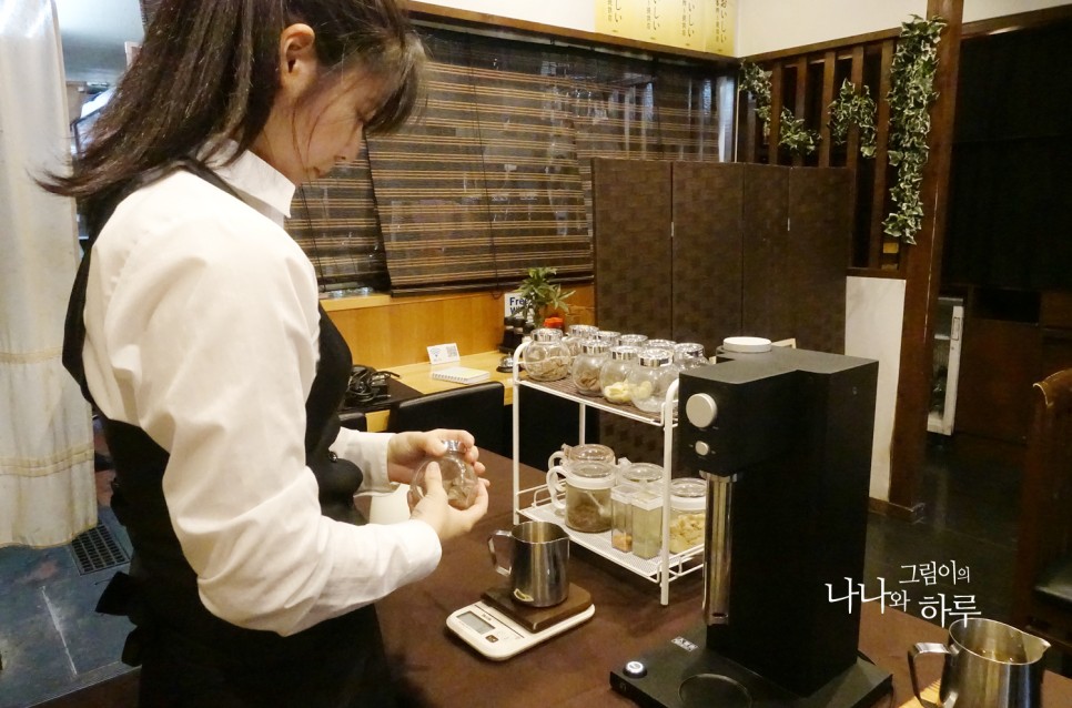 텐진역 카페 신신라멘 먹고 초코 카페 디저트 마무리