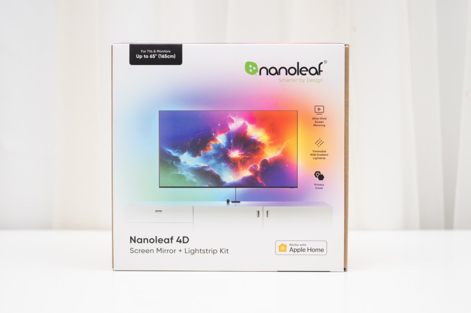 나노리프 4D RGB TV 스마트조명 스크린미러 기능 갖춰 자신의 취향대로 꾸미는 맛이 쏠쏠