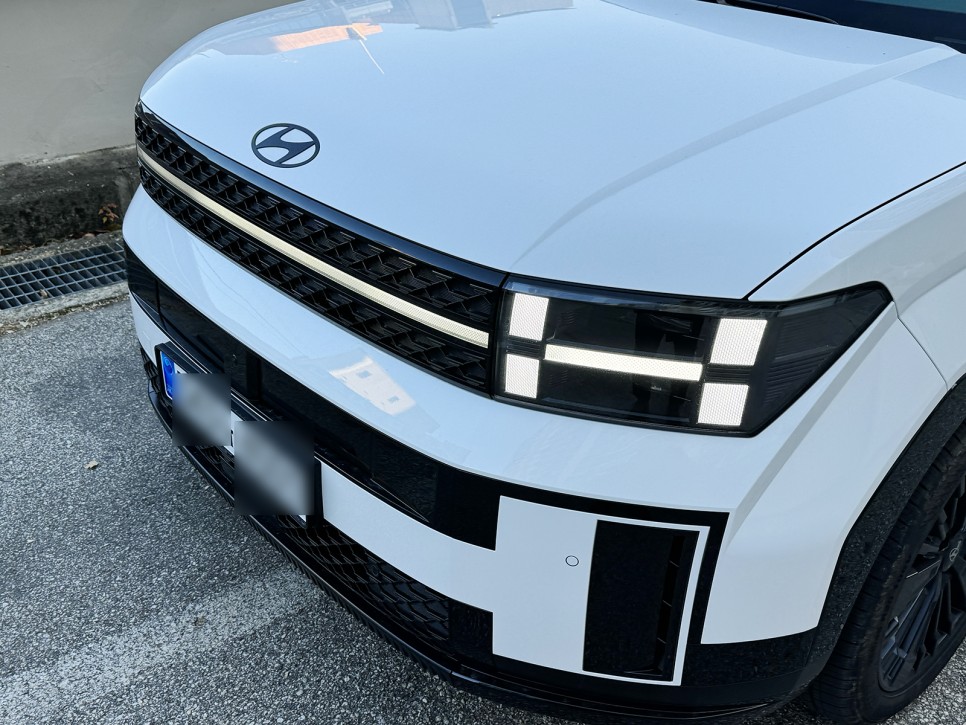 디올뉴 싼타페 MX5 하이브리드 2024 출고 블랙잉크 실내, 트렁크, 휠 첫인상