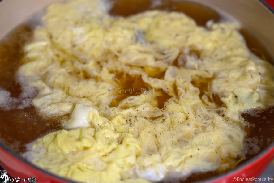 고기없는 미역국 레시피 초 간단 미역국 끓이는 방법 쯔유활용 계란미역국