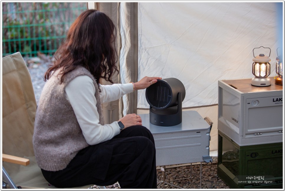 루메나 미니온풍기 WARMER POT PRO 사무실 & 캠핑 전기히터