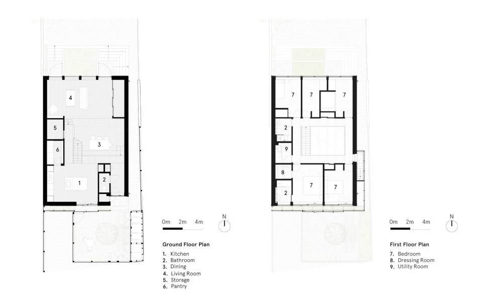 온실? 아트리움 구조로 지은 저비용ㆍ저에너지 주택, Green House by Hayhurst and Co