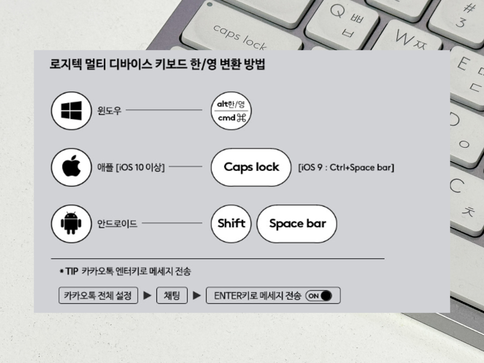 사무용 무선 키보드 로지텍 MX Keys S 후기 및 스마트 액션!