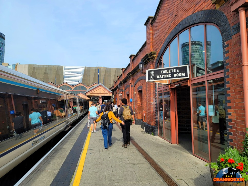 (영국 버밍엄 / 버밍엄 무어 스트리트역 #2) 버밍엄에서 가장 아름다운 기차역. 칠턴 레일웨이스의 기차가 달리는 역 Birmingham Moor Street Station
