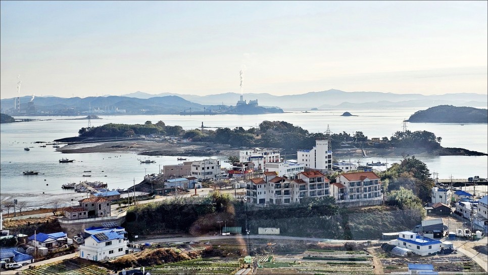 서해 섬 여행 안면도 갈만한곳 원산안면대교 영목항 전망대 주말 서해안 드라이브!