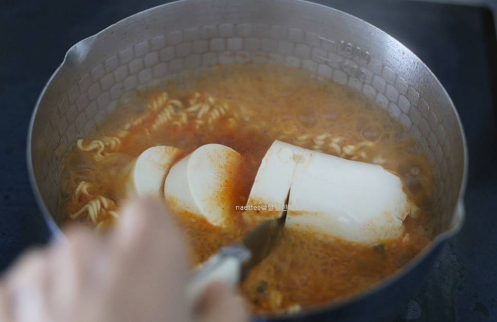 순두부 열라면 레시피 1인분 순두부라면 열라면 순두부 요리