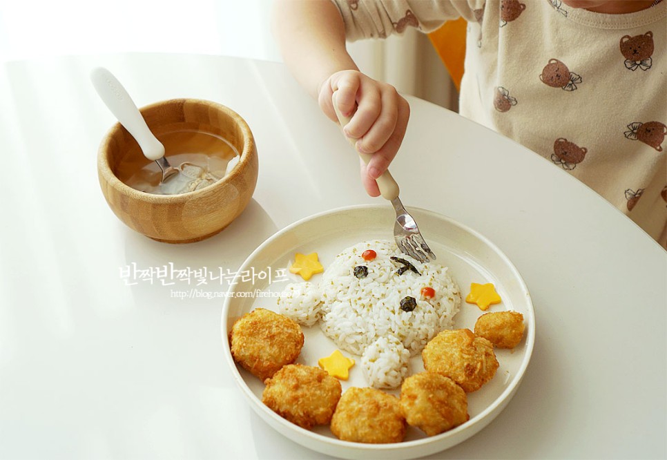 어린이반찬 종류 푸디버디 미니돈까스 소고기무국 즉석밥