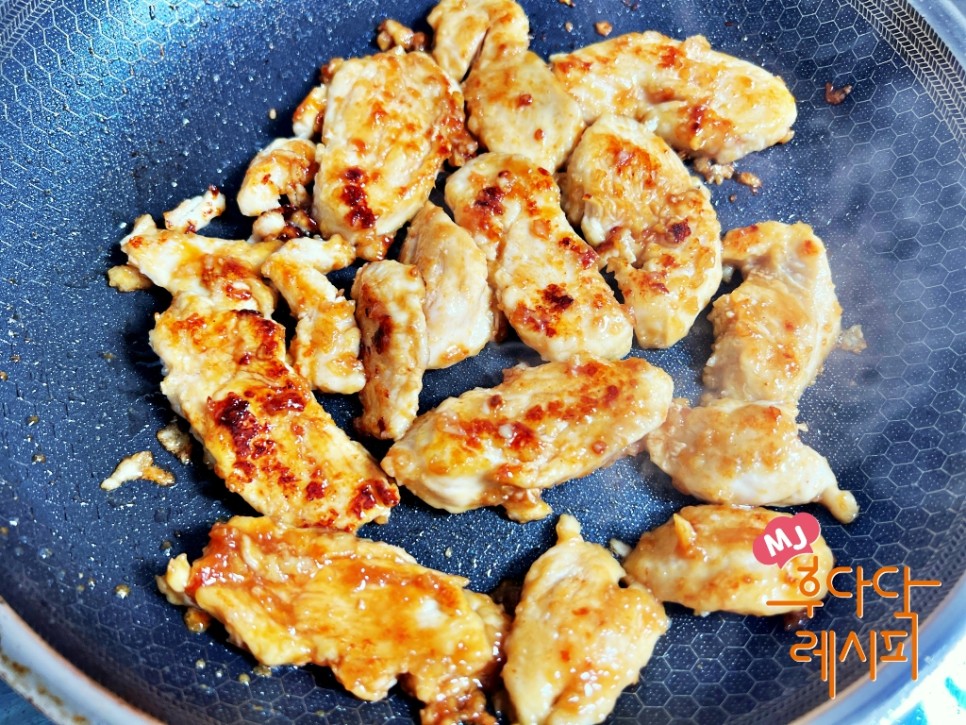 간장 닭갈비 레시피 양념 간장 닭불고기 만드는 법 냉동 닭가슴살 요리