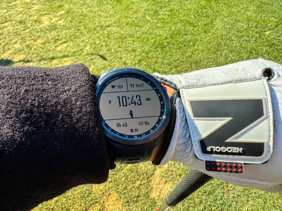 양주 CC 라운딩 후기 골프거리 측정기 시계 가민 S70 공략법
