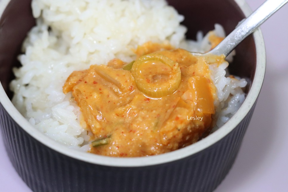 김치 비지찌개 만드는 법 콩비지찌개 레시피 콩비지요리