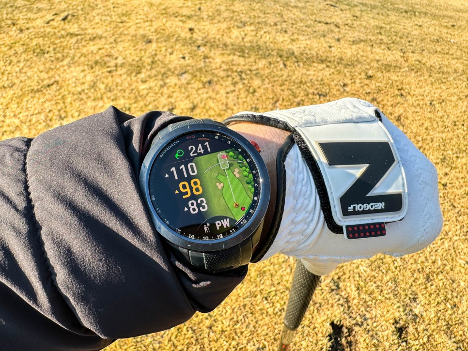 양주 CC 라운딩 후기 골프거리 측정기 시계 가민 S70 공략법