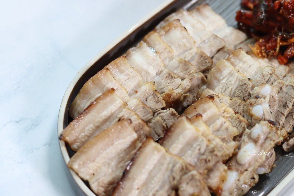 무수분 수육 맛있게 삶는법 돼지수육 돼지고기 보쌈 삶는법 삼겹살 수육