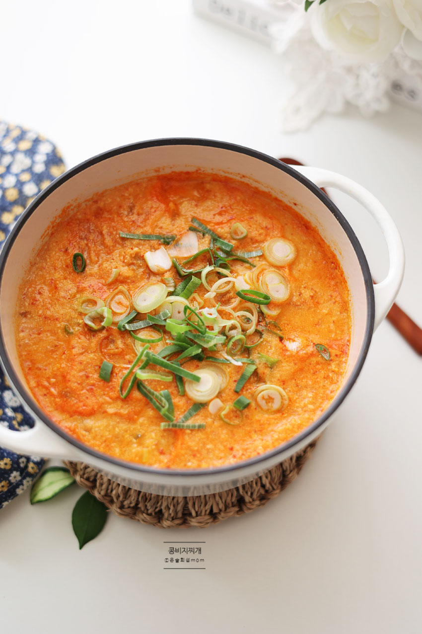 콩비지찌개 만드는 법 돼지고기 비지찌개 끓이는법 김치 비지찌개 레시피 콩비지 요리